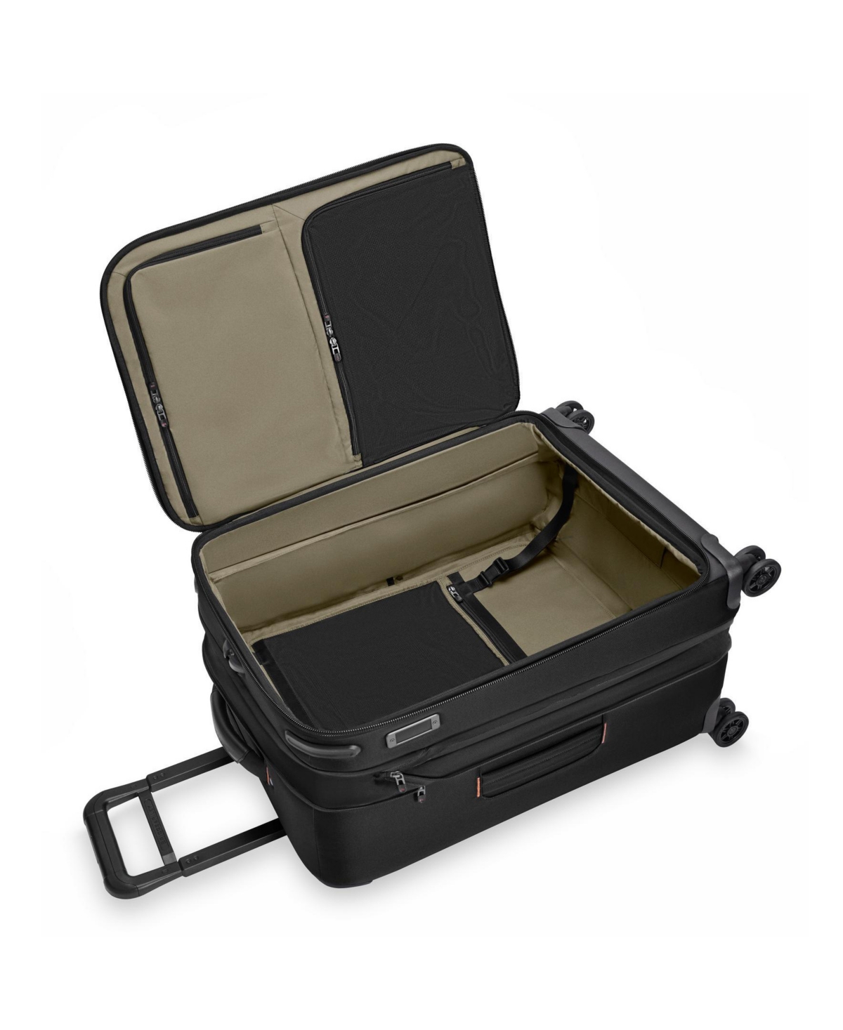 Briggs & Riley Zdx 26" Check-in Medium Expandable Spinner In Black