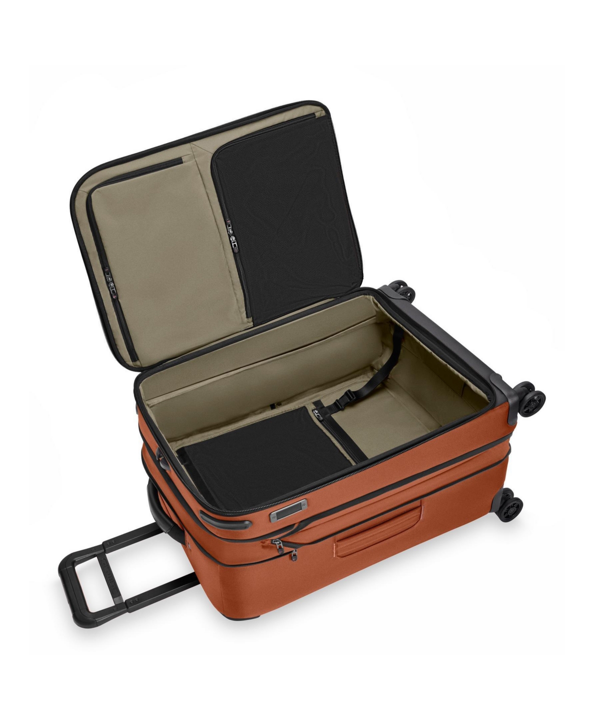 Briggs & Riley Zdx 26" Check-in Medium Expandable Spinner In Brown