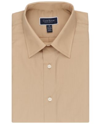 Men's Regular Fit Solid Dress Shirt, Macy's Exclusive