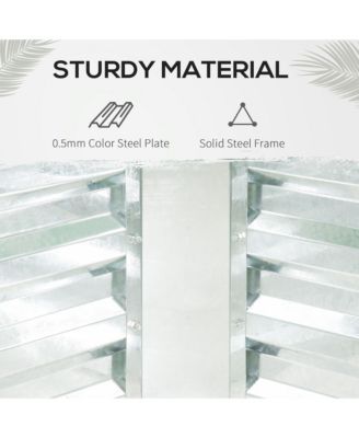 Raised Garden Bed with Cover, Mini house,