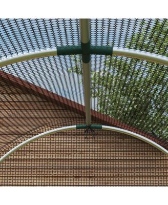 4' x 8' Plant Protection Tent Crop Cage with Door,