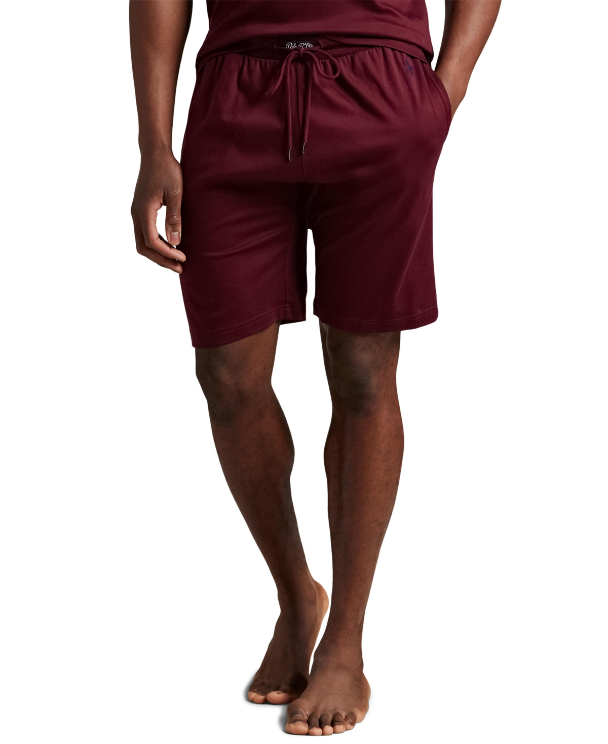 Polo Ralph Lauren Men's Drawstring Pajama Shorts In Brown
