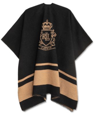 Crest Jacquard Ruana