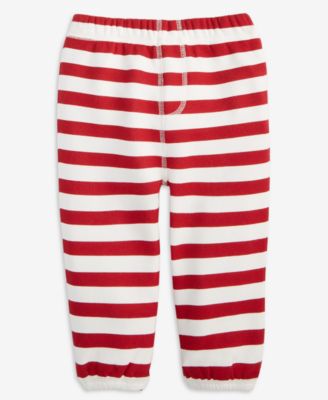 Baby Boys Mix and Match Cane Striped Fleece Pants, Macy's Exclusive