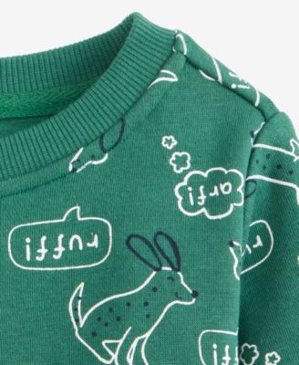 Baby Boys Mix and Match Bark Dogs Printed Sweatshirt, Macy's Exclusive