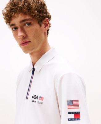 Men's Tommy x U.S. SailGP Team Short Sleeve Tech Polo Shirt