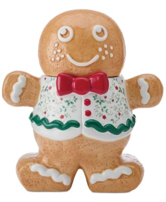 Winterberry - Gingerbread Man Cookie Jar