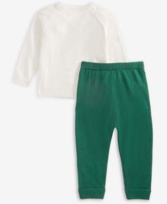 Baby Boys (0-24) 2-Pc. Oh What Fun Sweater & Pants Set, Macy's Exclusive