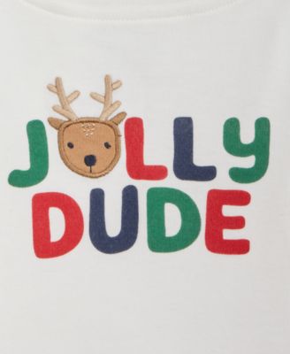 Baby Boys Mix and Match Long-Sleeve Jolly Dude Graphic T-Shirt, Macy's Exclusive