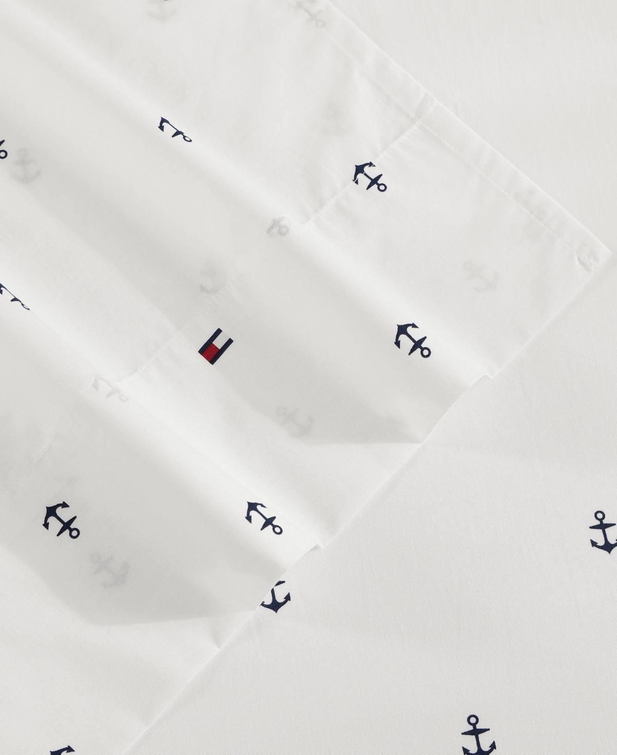 Tommy Hilfiger Printed 200-thread Count Cotton Percale 4-pc. Sheet Set, King