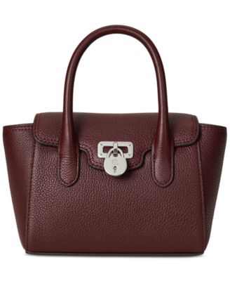 Lauren Ralph Lauren - Pebbled Leather Small Tanner Satchel