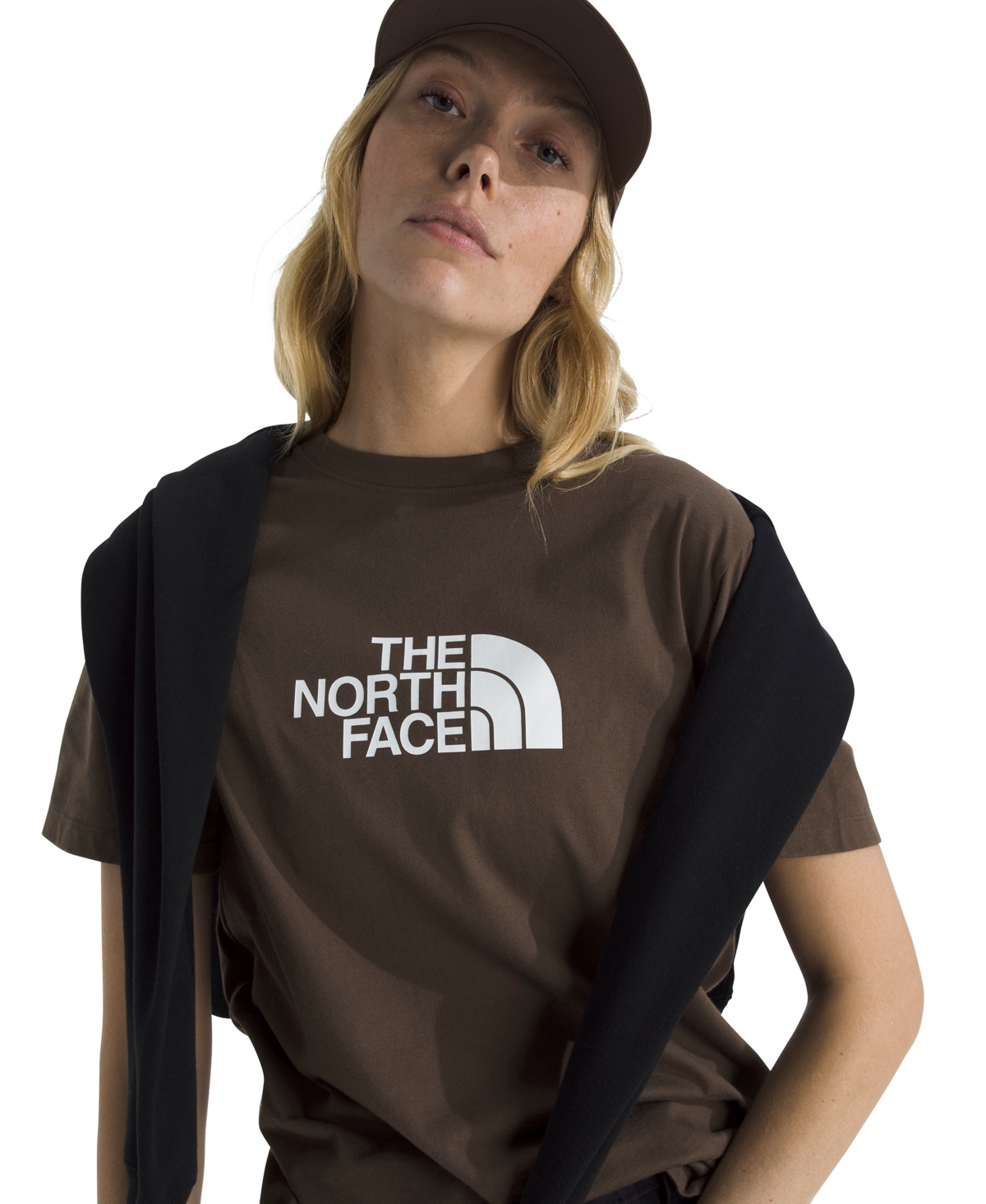 The North Face Women's Short-sleeve Core Half Dome Tee In Brown