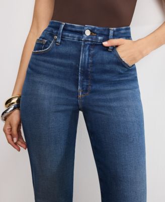 Women's Soft Tech Good Curve Straight Jeans, Regular & Plus Size