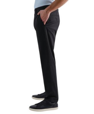 Sport Travel Performance Straight Fit Flat Front Pants