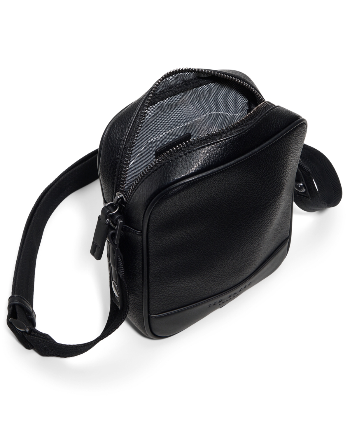 Ted Baker Fairford Top Zipper Crossbody In Blue