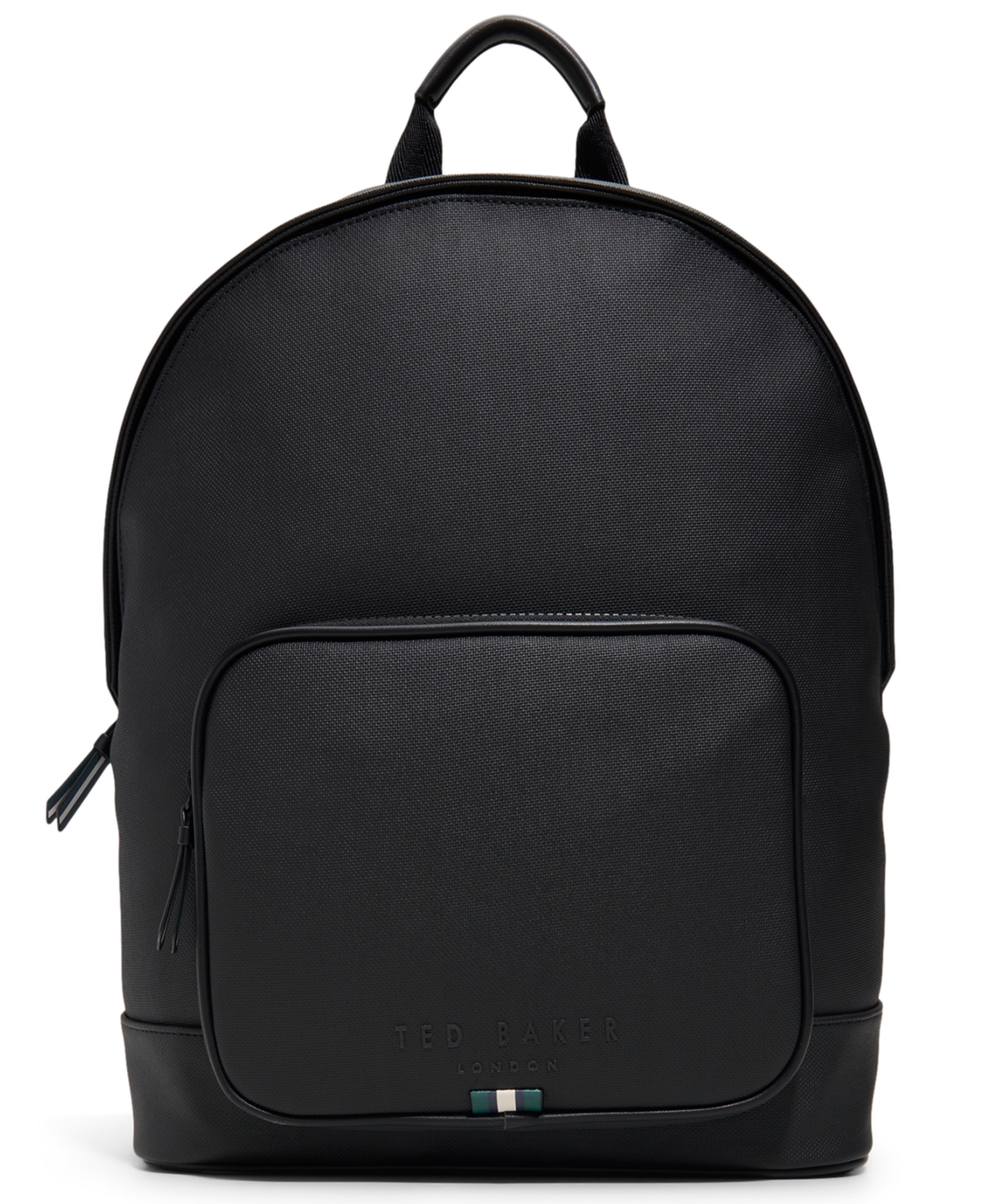 Ted Baker Dawson Top Zipper Backpack In Black