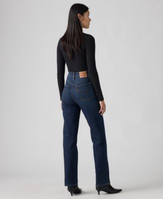 Women's Ribcage High-Rise Straight-Leg Jeans