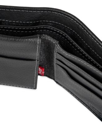 Men's Bill Divider and Ornament Passcase Wallet