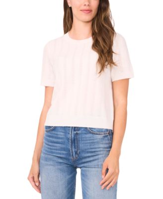 Women's Short Sleeve Sweater