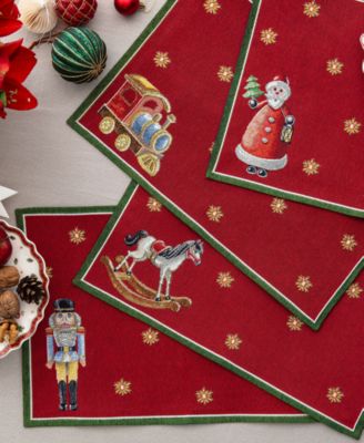 2025 Toy's Delight Anniversary Placemats, Set of 4