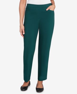 Women's Classic Allure Fitted Stretch Medium Length Pants