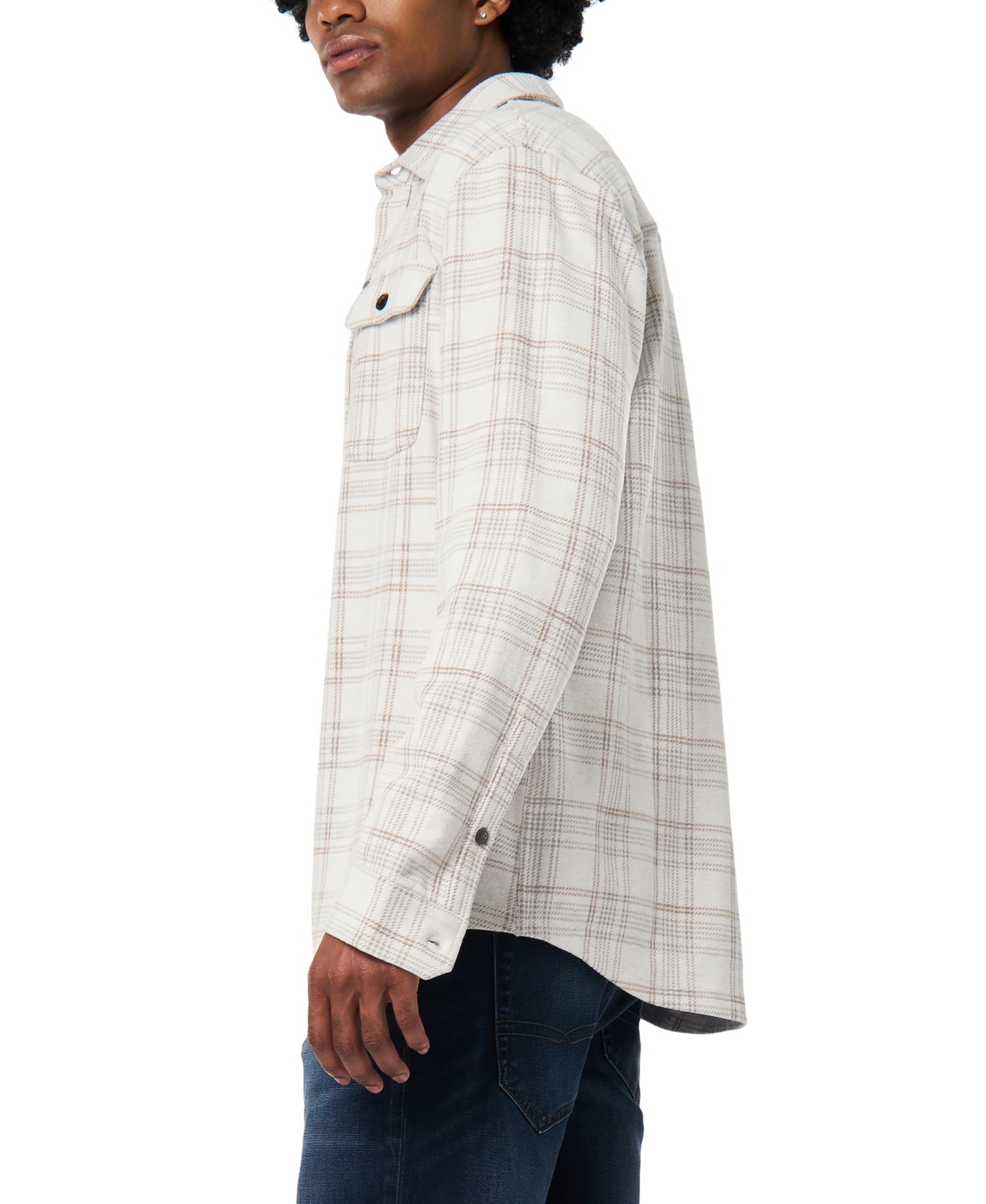 Buffalo David Bitton Men's Samme Blanket Regular Fit Shirt