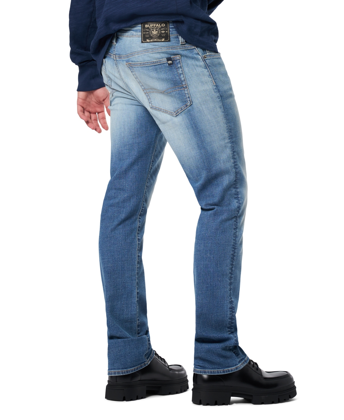 Buffalo David Bitton Men's Six Straight Jeans In Blue