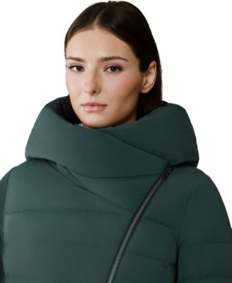 Women's Asym Zip Puffer Jacket