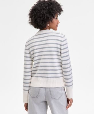 Women's Long Sleeve Crewneck Sweater, Macy's Exclusive