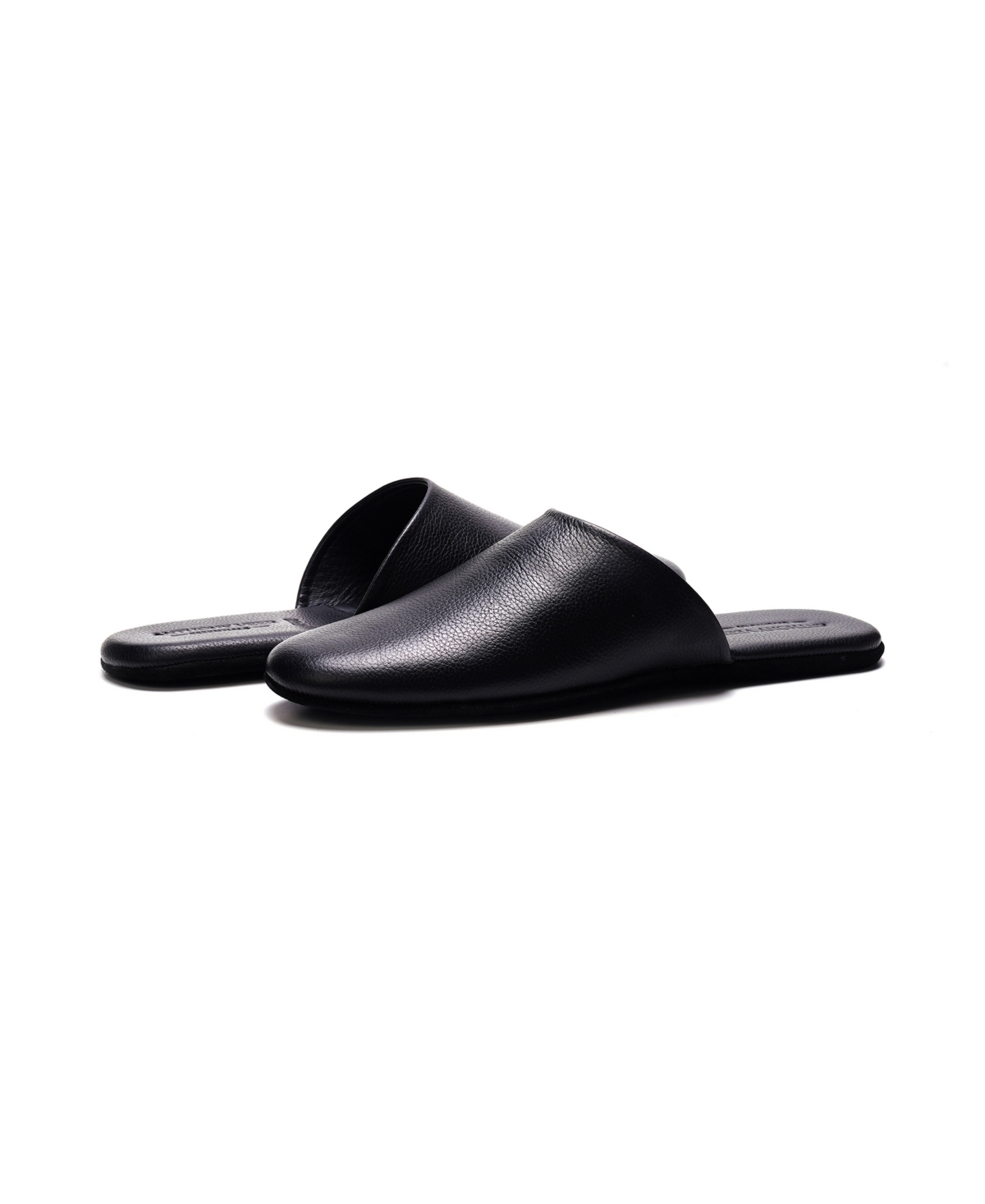 Anthony Veer Clark House Slippers In Black