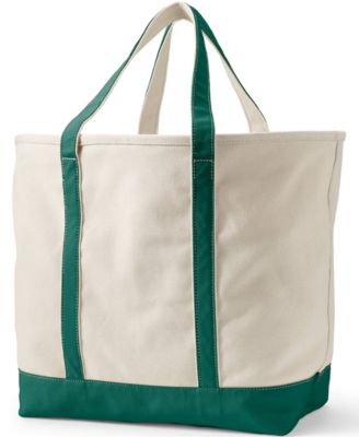 Extra Large 5 Pocket Open Top Canvas Tote Bag