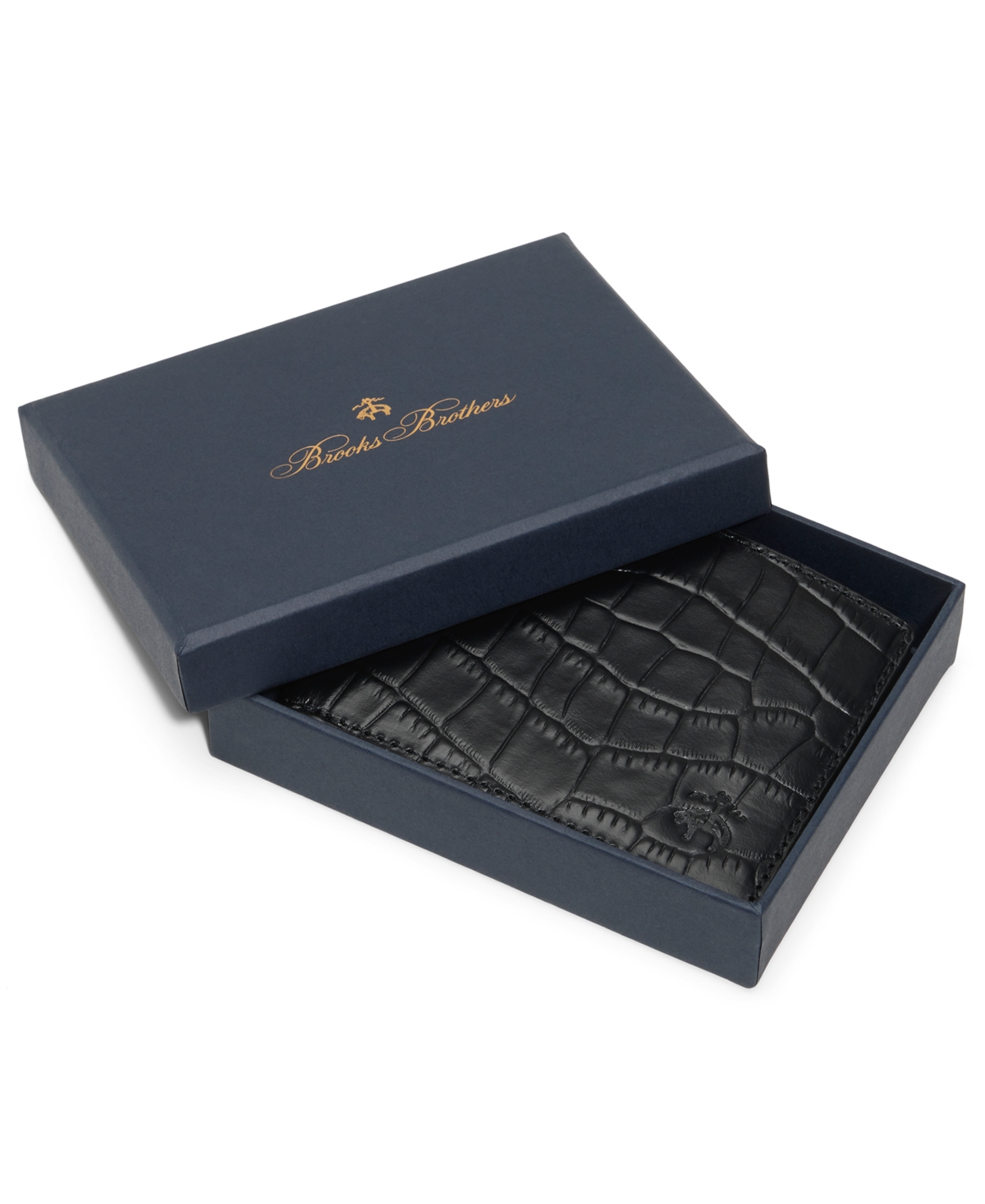 Brooks Brothers Men's Brower Bi-Fold Wallet