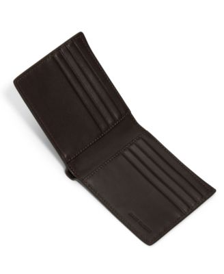 Men's Bi-Fold Wallet and Keychain Gift Set