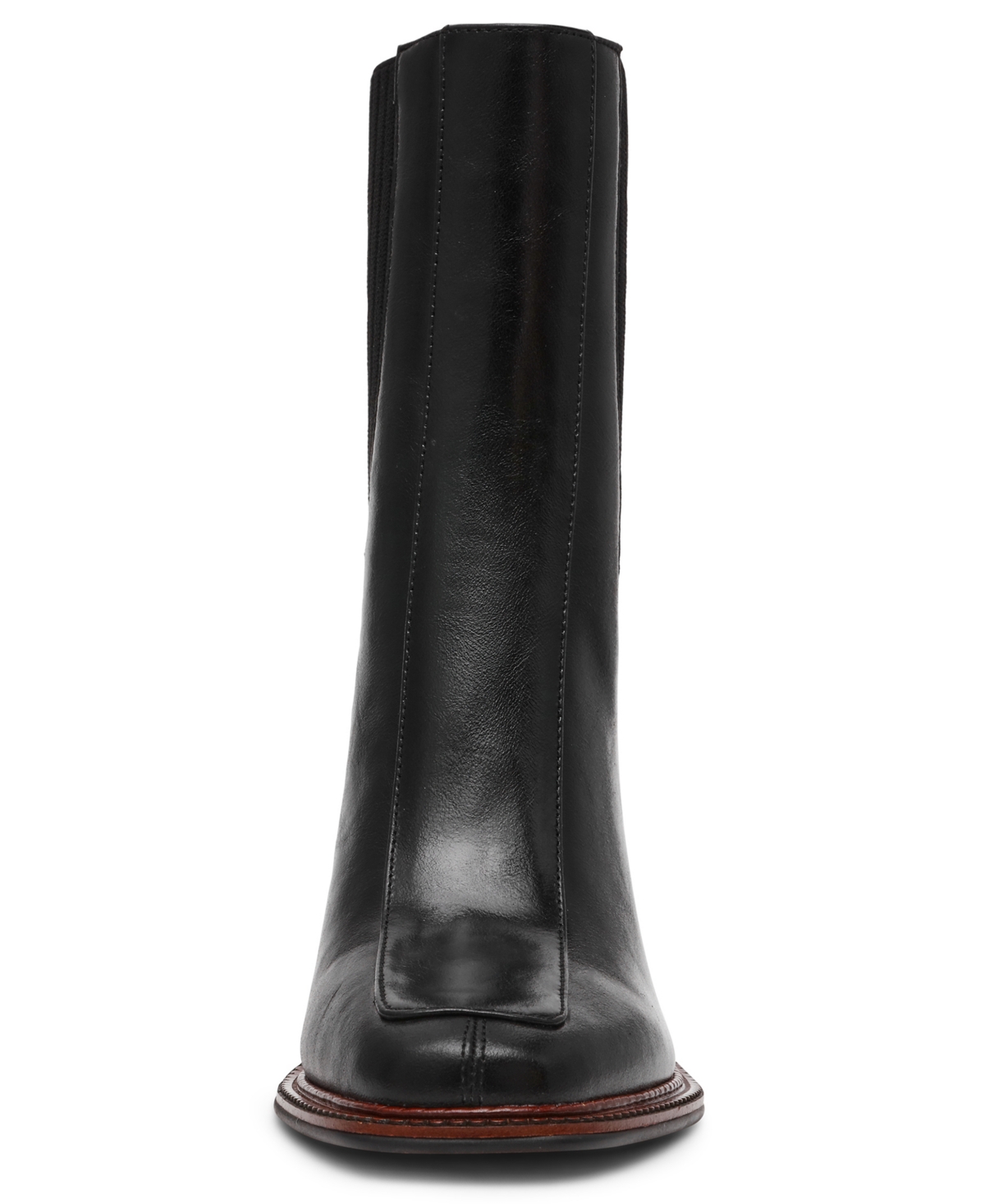 Steve Madden Women's Downtown Block-heel Chelsea Booties In Black