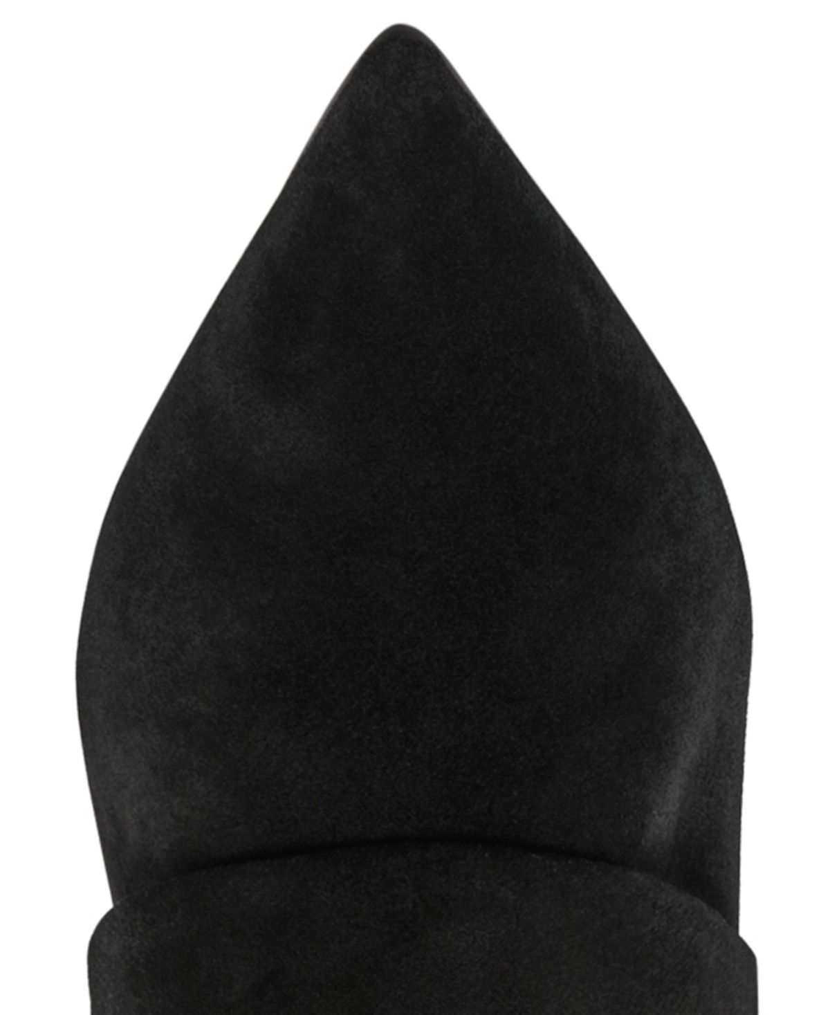 Steve Madden Womens Luca Slouchy Kitten Heel Dress Boots Regular Wide Calf In Black
