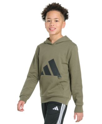 Big Boys 8-20 Long-Sleeve Essential Big Logo Fleece Pullover Hoodie	