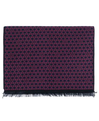 Men's Hexagon Pattern Scarf