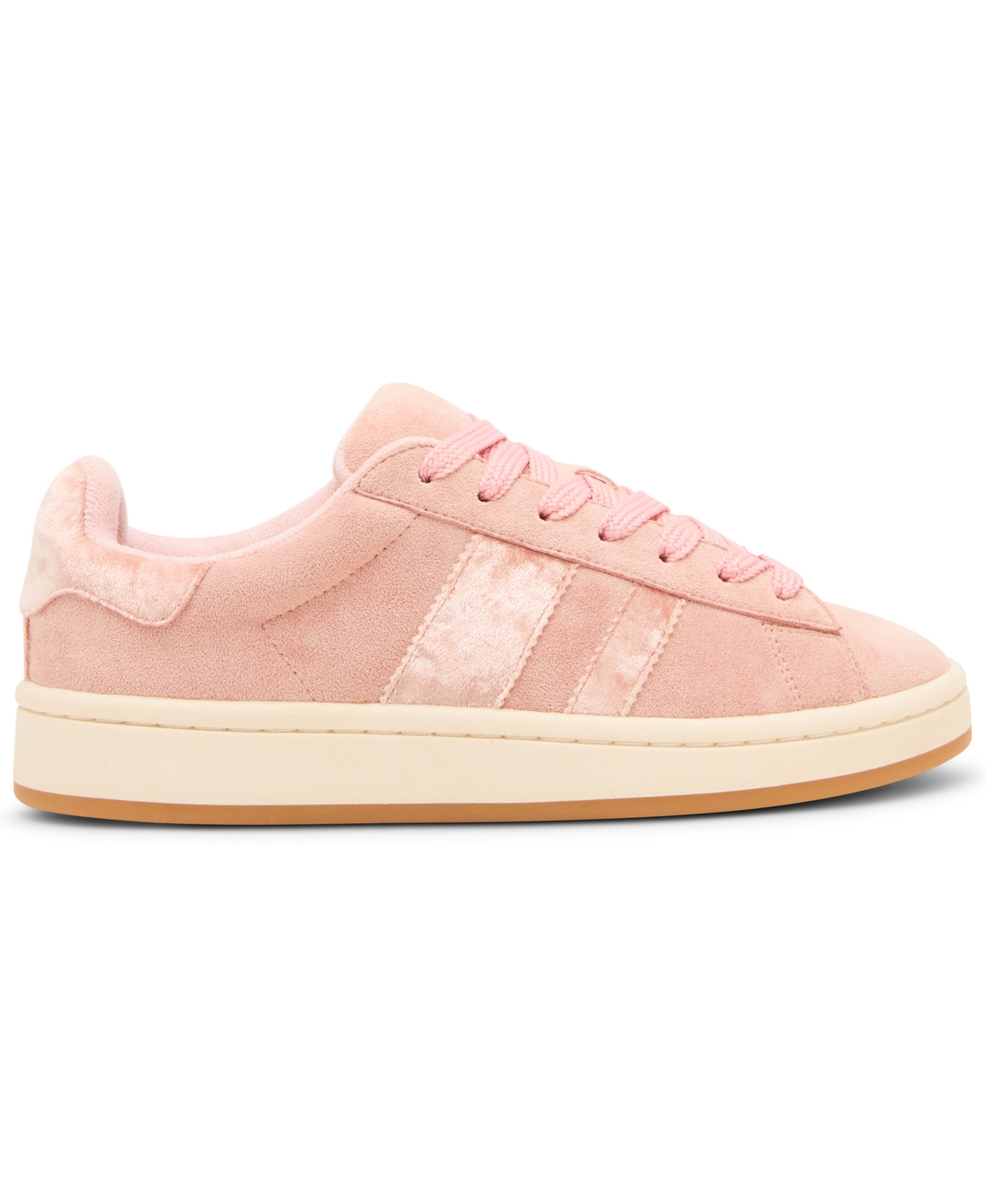 Madden Girl Nollie Lace-up Skate Sneakers In Pink