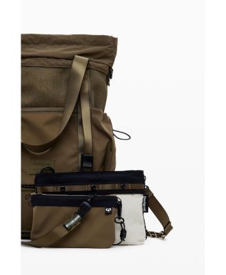 Women's Large expandable nylon backpack