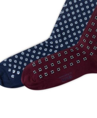 Men's 2-Pack Foulard Socks