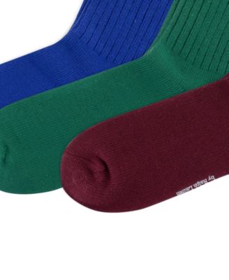 Men's 3-Pack Novely Embroidered Socks Gift Box