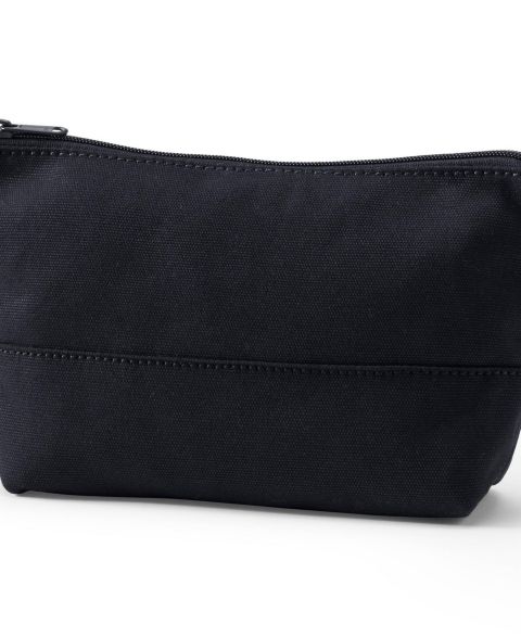 Сумка Lands' End Zipper Canvas Pouch, цвет: Чёрный
