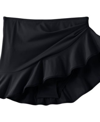 Women's Ruffle Hem Mini Swim Skirt