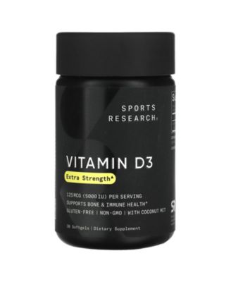 Vitamin D3 Strength mcg 000 IU) - Softgels