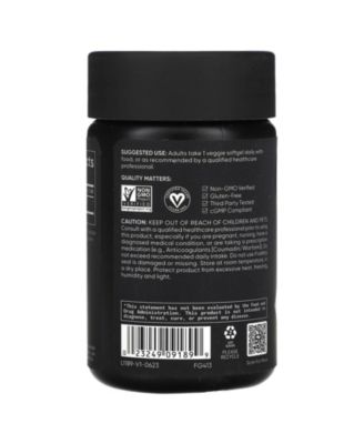 Vitamin K2  Plant-Based  100 mcg  -  120 Veggie Softgels