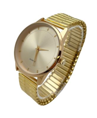 Gold Simple and Minimalist Thin Women Watch