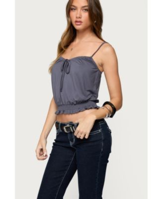 Women's Ripley Tie Front Tank Top