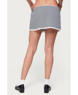Women's Paige Gingham Mini Skort