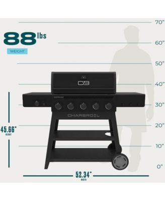 Performance Series FlavorMax 5-Burner Gas Grill - Black