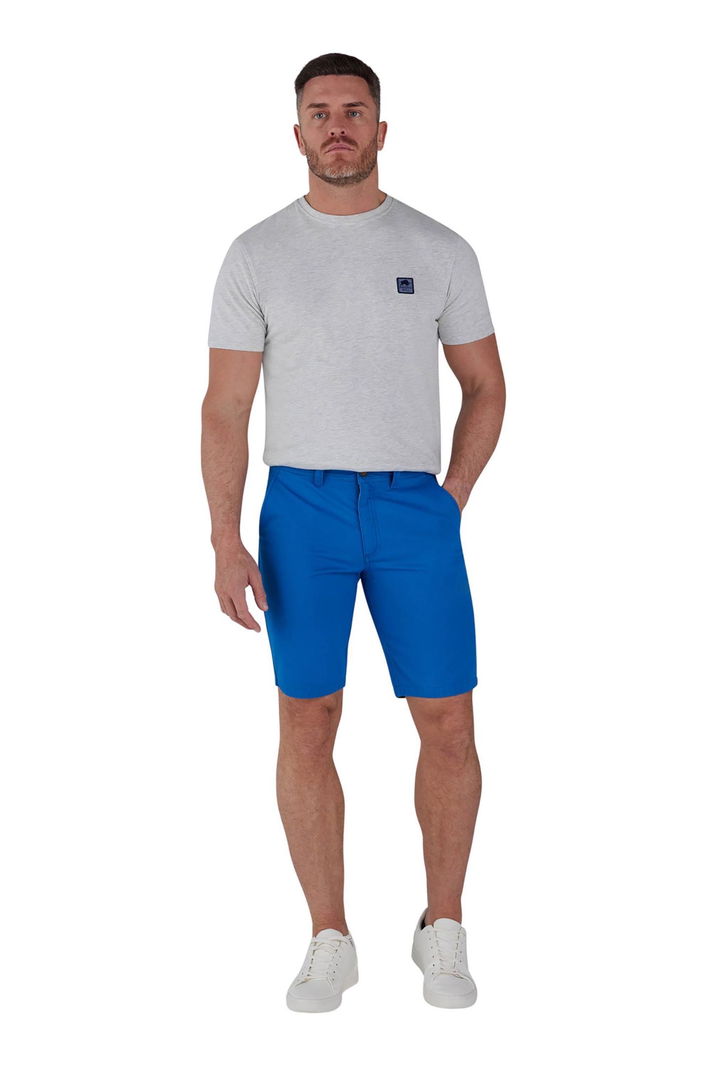Мужские шорты Raging Bull Classic Chino, цвет: Кобальтовый синий — фото 2
